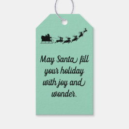 Santa  cadeaulabel