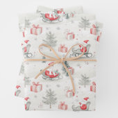 Santa Cadeaus Christmas Inpakpapier Vel (In situ)