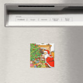 Santa cadeaus Magnet (Insitu (Vaatwasser))
