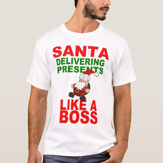 SANTA-CADEAUS T-SHIRT (Voorkant)