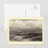 Santa Calalina Mts, Tucson, Vintage van Arizona Feestdagenkaart (Voorkant / Achterkant)