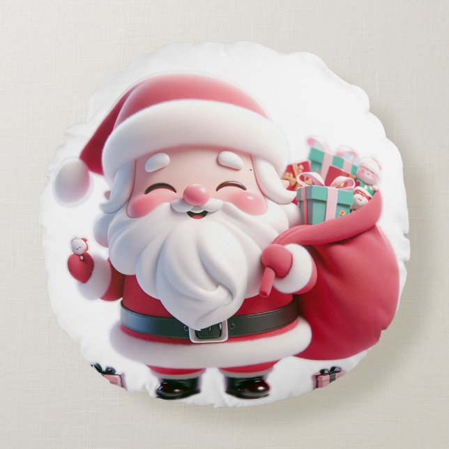 Santa Calus kussens Design (Voorkant)