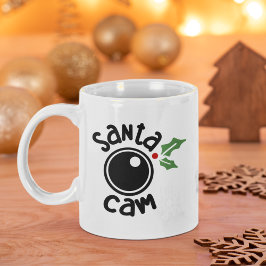 Santa Cam, Funny Christmas Koffiemok