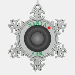 Santa Cam Ornament