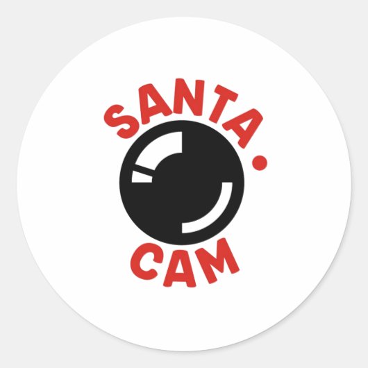 Santa Cam Stickers (Voorkant)
