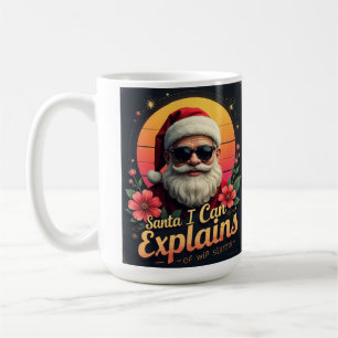 Santa Can Explain Christmas Koffiemok