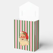  Santa & Candy Cane Stripes Favor Box Bedankdoosjes (Geopend)