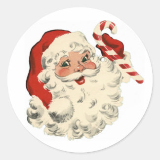 Santa Candy Cane Vakantie Sticker