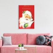 Santa Canvas Print (Insitu (Woonkamer))