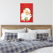 Santa  Canvas Print (Insitu (Slaapkamer))