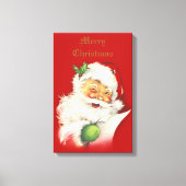 Santa Canvas Print (Voorkant)