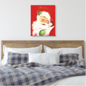 Santa  Canvas Print (Insitu (Slaapkamer))