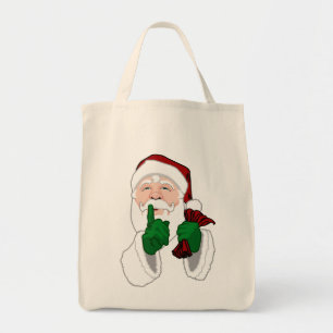 Santa Canvas tas Environmental Kerstmis Canvas tas