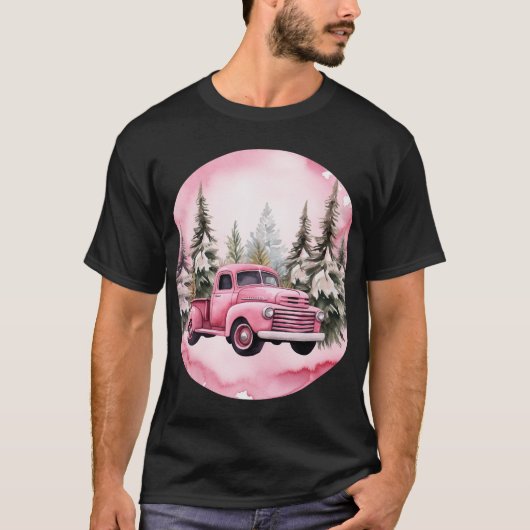 Santa Car T-shirt (Voorkant)