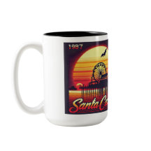 Santa Carla 1987 Retro ontwerp