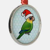 Santa Carolina Parakeet Metalen Ornament (Rechts)