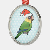 Santa Carolina Parakeet Metalen Ornament (Links)