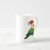 Santa Carolina Parakeet Porselein Kop (Voorkant rechts)