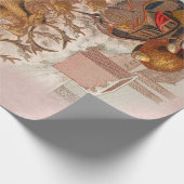  Santa Carriages Ephemera-ontkoppeling Cadeaupapier (Hoek)