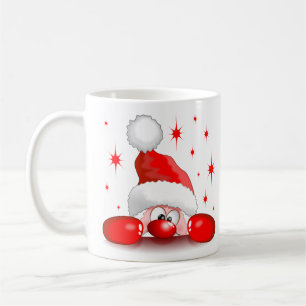 Santa Cartoon Cute Peking Character © BluedarkArt Koffiemok