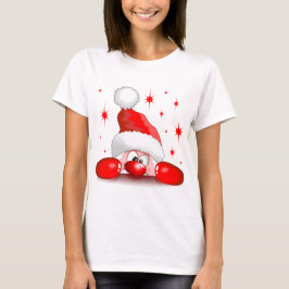 Santa Cartoon Cute Peking Character © BluedarkArt T-shirt