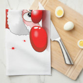 Santa Cartoon Cute Peking Character © BluedarkArt Theedoek (Quarter Fold)