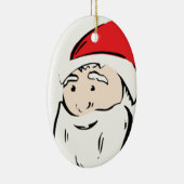 Santa Cartoon Ornament (Rechts)