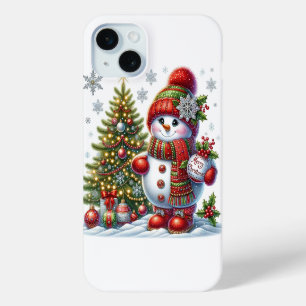 santa iPhone 15 mini hoesje