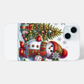 santa Case-Mate iPhone case (Achterkant (horizontaal))