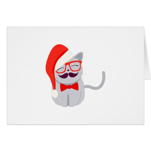 Santa Cat (Voorkant Horizontaal)