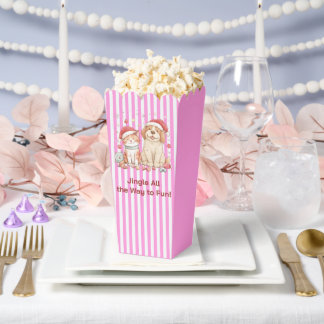 Santa Cat and Dog Friends Bedankdoosjes