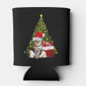 Santa Cat Blikjeskoeler (Achterkant)