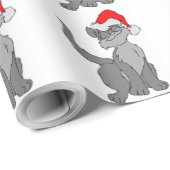 SANTA CAT CADEAUPAPIER (Rol Hoek)