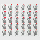 SANTA CAT CADEAUPAPIER (Vlak)