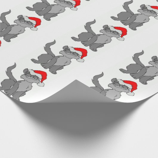 SANTA CAT CADEAUPAPIER (Hoek)