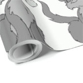 SANTA CAT CADEAUPAPIER (Rol Hoek)