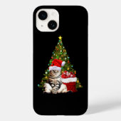 Santa Cat Case-Mate iPhone Case (Achterkant)