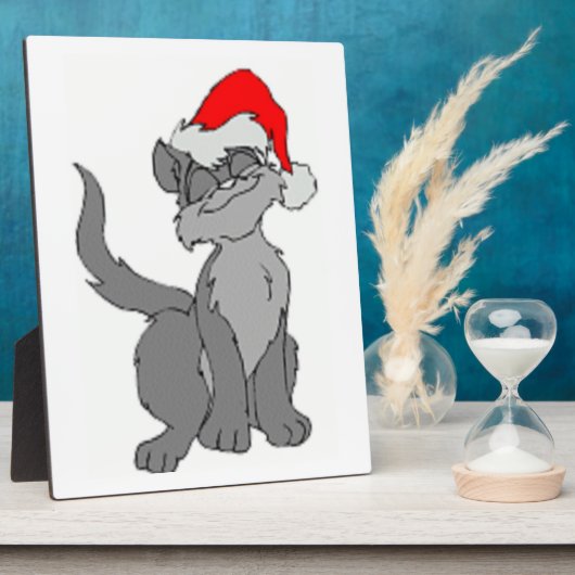 SANTA CAT FOTOPLAAT (Zijkant)