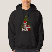 Santa Cat Hoodie (Voorkant)