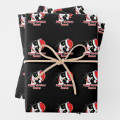 Santa Cat Inpakpapier Vel (In situ)