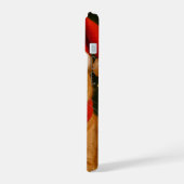 Santa Cat iPhone 15 Case (Linkerkant)