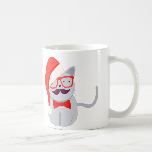 Santa Cat Koffiemok (Rechts)