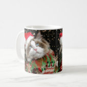 Santa Cat Koffiemok (Voorkant links)