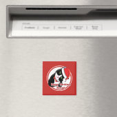 Santa Cat Magneet (Insitu (Vaatwasser))