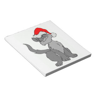 SANTA CAT NOTITIEBLOK