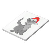 SANTA CAT NOTITIEBLOK (Linkerzijde)