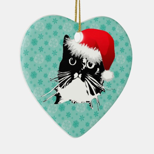 Santa Cat Ornament (Rechts)