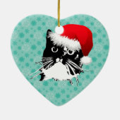Santa Cat Ornament (Achterkant)