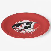 Santa Cat Papieren Bordje (Gekanteld)