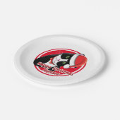 Santa Cat Papieren Bordje (Gekanteld)